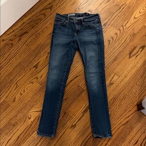 AG Adriano Goldschmied Dark Blue Skinny Jeans